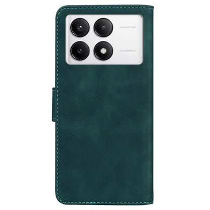 For Xiaomi Poco F6 Pro 5G / Redmi K70 5G / K70 Pro 5G Phone Case Solid Color Leather Wallet Cover