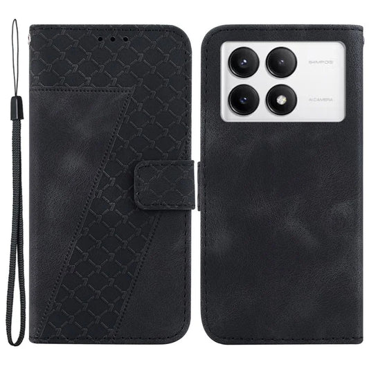 For Xiaomi Poco F6 Pro 5G / Redmi K70 5G / K70 Pro 5G Phone Case Pattern Imprint PU Leather Cover