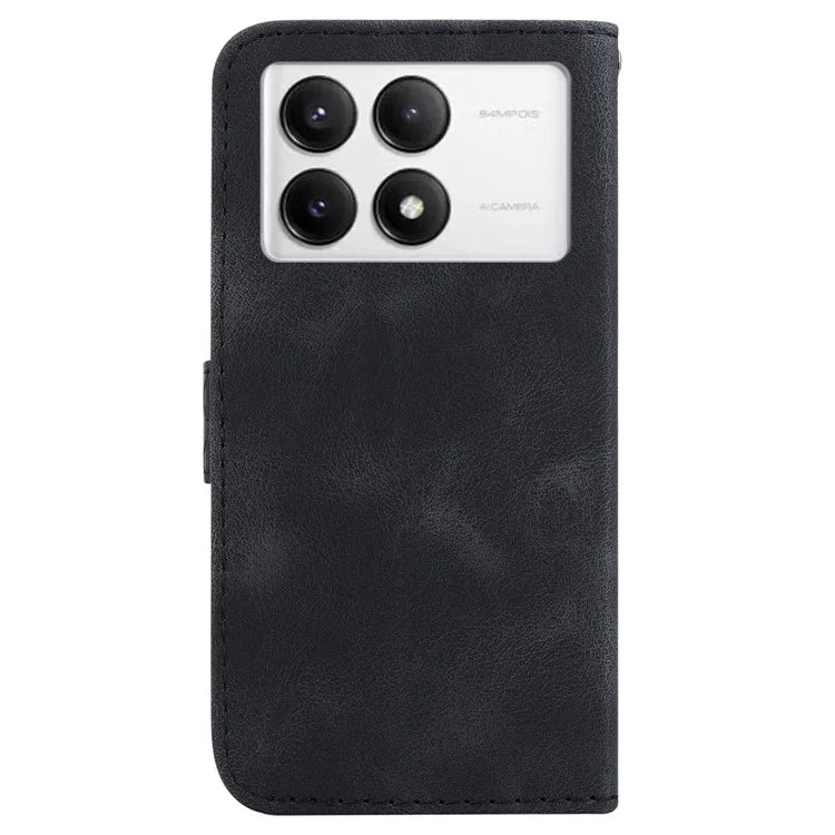 For Xiaomi Poco F6 Pro 5G / Redmi K70 5G / K70 Pro 5G Phone Case Pattern Imprint PU Leather Cover