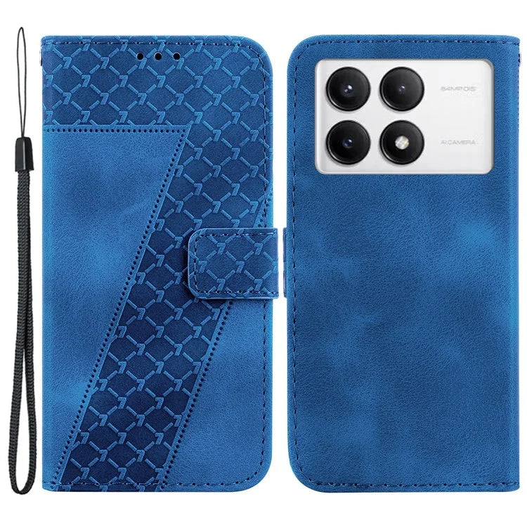 For Xiaomi Poco F6 Pro 5G / Redmi K70 5G / K70 Pro 5G Phone Case Pattern Imprint PU Leather Cover