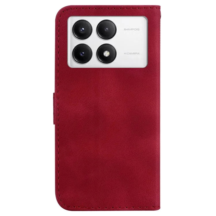 For Xiaomi Poco F6 Pro 5G / Redmi K70 5G / K70 Pro 5G Phone Case Pattern Imprint PU Leather Cover