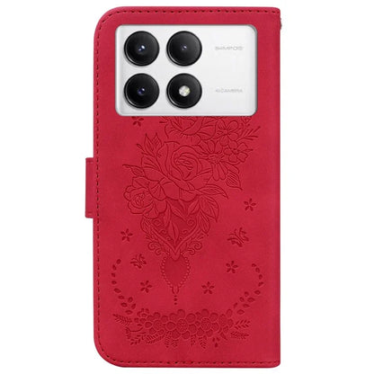 For Xiaomi Poco F6 Pro 5G / Redmi K70 5G / K70 Pro 5G Case Leather Phone Cover Pattern Imprint