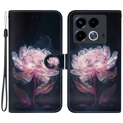 For Infinix Note 40 Pro 5G / 40 Pro+ Wallet Phone Case Pattern Print Leather Cover