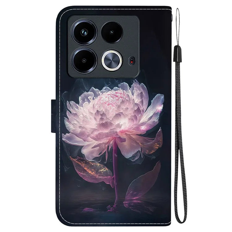 For Infinix Note 40 Pro 5G / 40 Pro+ Wallet Phone Case Pattern Print Leather Cover