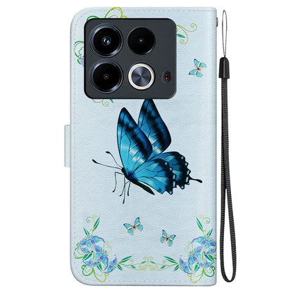 For Infinix Note 40 Pro 5G / 40 Pro+ Wallet Phone Case Pattern Print Leather Cover
