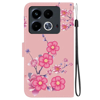 For Infinix Note 40 Pro 5G / 40 Pro+ Wallet Phone Case Pattern Print Leather Cover