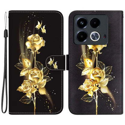 For Infinix Note 40 Pro 5G / 40 Pro+ Wallet Phone Case Pattern Print Leather Cover