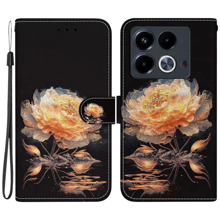 For Infinix Note 40 Pro 5G / 40 Pro+ Wallet Phone Case Pattern Print Leather Cover