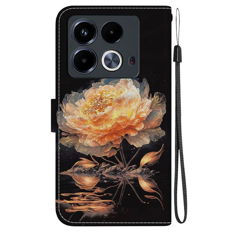 For Infinix Note 40 Pro 5G / 40 Pro+ Wallet Phone Case Pattern Print Leather Cover