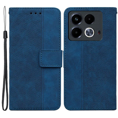 For Infinix Note 40 Phone Case Geometry Pattern Wallet Leather Flip Cover