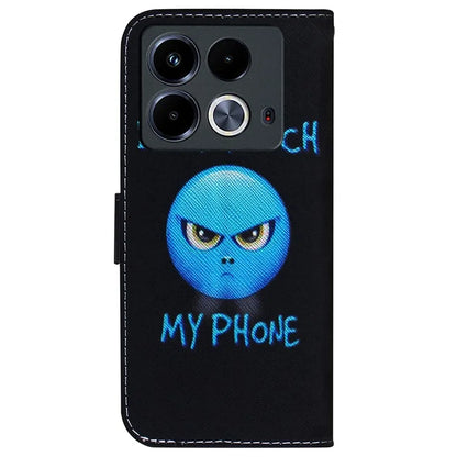 For Infinix Note 40 Phone Case Pattern Print Leather Wallet Cover