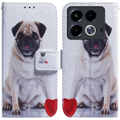 For Infinix Note 40 Phone Case Pattern Print Leather Wallet Cover
