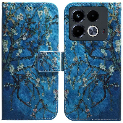 For Infinix Note 40 Phone Case Pattern Print Leather Wallet Cover