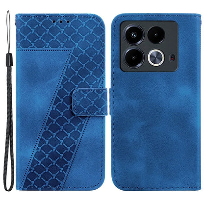 For Infinix Note 40 Shockproof Case Pattern Imprint PU Leather Phone Cover