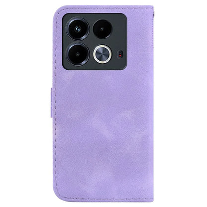 For Infinix Note 40 Shockproof Case Pattern Imprint PU Leather Phone Cover