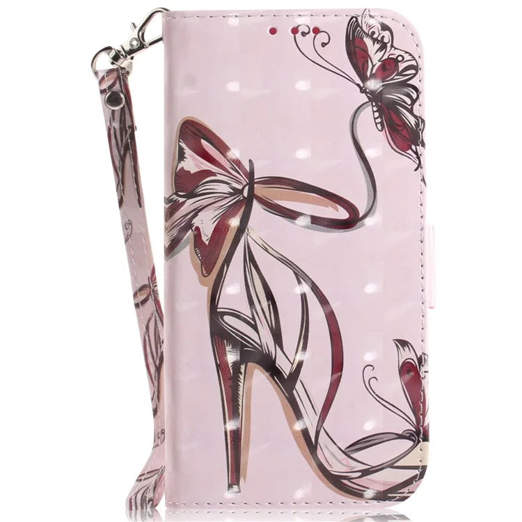 For Infinix Note 40 Phone Case 3D Pattern Print Leather Flip Wallet Cover