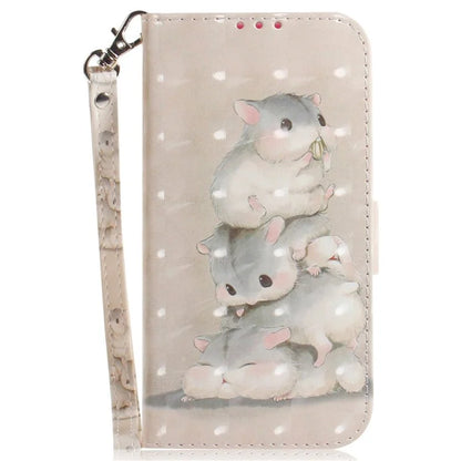 For Infinix Note 40 Phone Case 3D Pattern Print Leather Flip Wallet Cover