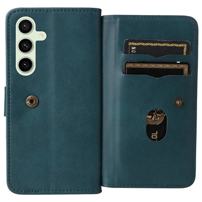 KT Multi-Functional Series-1 For Samsung Galaxy S24 FE Case Wallet PU Leather Phone Purse Bag
