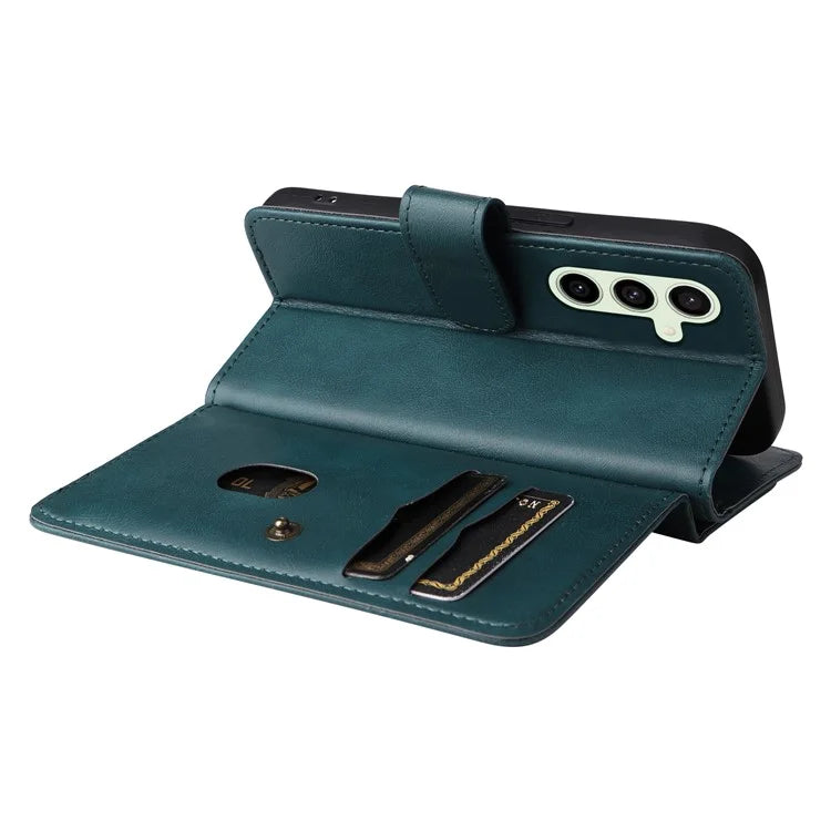KT Multi-Functional Series-1 For Samsung Galaxy S24 FE Case Wallet PU Leather Phone Purse Bag
