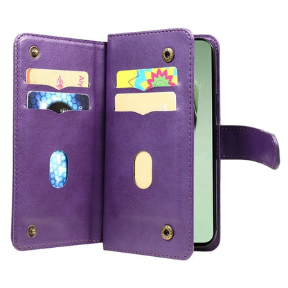 KT Multi-Functional Series-1 For Samsung Galaxy S24 FE Case Wallet PU Leather Phone Purse Bag