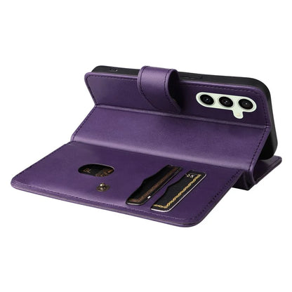 KT Multi-Functional Series-1 For Samsung Galaxy S24 FE Case Wallet PU Leather Phone Purse Bag