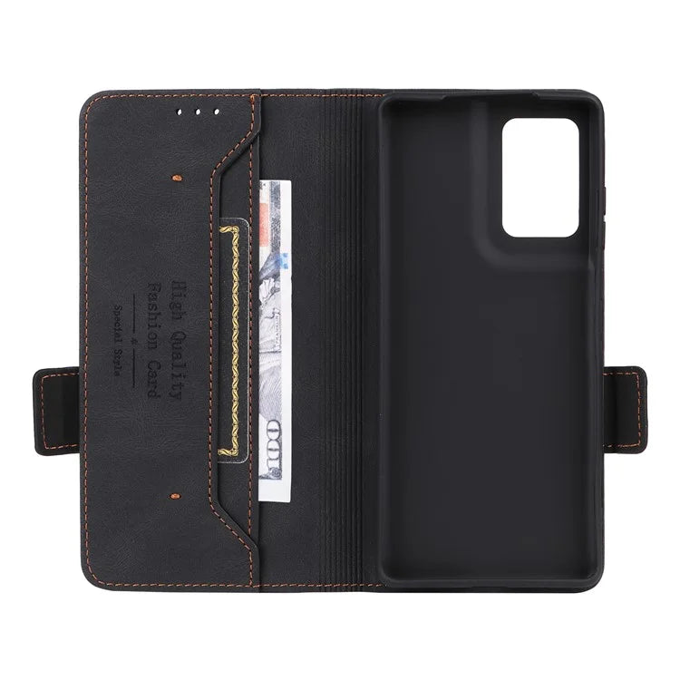 For Motorola Edge 50 Fusion 5G Wallet Case Hardware Decor Leather Phone Cover