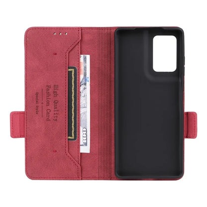 For Motorola Edge 50 Fusion 5G Wallet Case Hardware Decor Leather Phone Cover