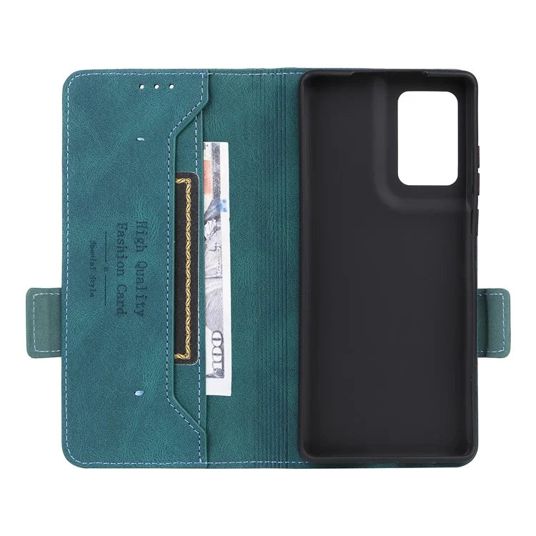 For Motorola Edge 50 Fusion 5G Wallet Case Hardware Decor Leather Phone Cover