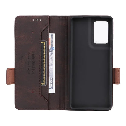 For Motorola Edge 50 Fusion 5G Wallet Case Hardware Decor Leather Phone Cover