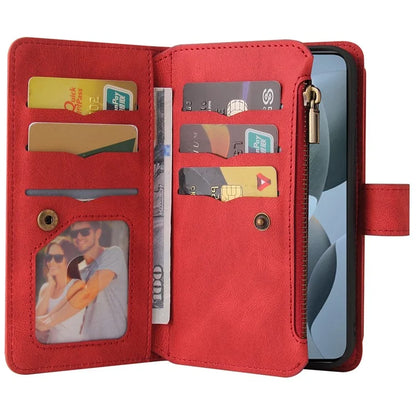 KT Multi-Functional Series-2 For Xiaomi Redmi K70 5G / K70 Pro 5G / Poco F6 Pro 5G Case Leather Zipper Phone Cover