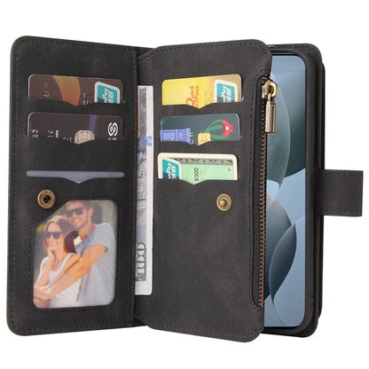 KT Multi-Functional Series-2 For Xiaomi Redmi K70 5G / K70 Pro 5G / Poco F6 Pro 5G Case Leather Zipper Phone Cover
