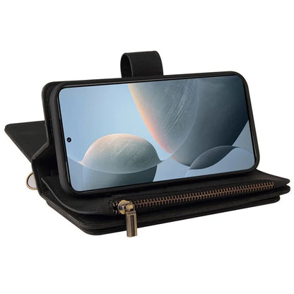 KT Multi-Functional Series-2 For Xiaomi Redmi K70 5G / K70 Pro 5G / Poco F6 Pro 5G Case Leather Zipper Phone Cover