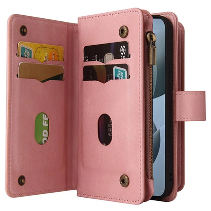 KT Multi-Functional Series-2 For Xiaomi Redmi K70 5G / K70 Pro 5G / Poco F6 Pro 5G Case Leather Zipper Phone Cover