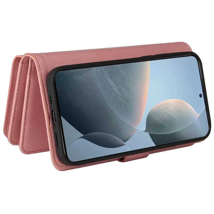 KT Multi-Functional Series-2 For Xiaomi Redmi K70 5G / K70 Pro 5G / Poco F6 Pro 5G Case Leather Zipper Phone Cover