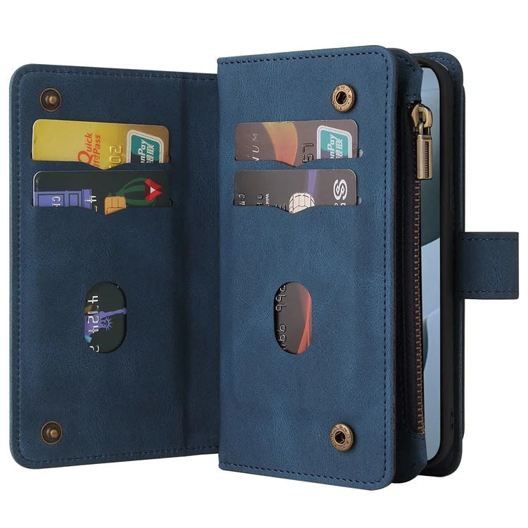 KT Multi-Functional Series-2 For Xiaomi Redmi K70 5G / K70 Pro 5G / Poco F6 Pro 5G Case Leather Zipper Phone Cover