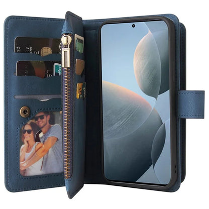 KT Multi-Functional Series-2 For Xiaomi Redmi K70 5G / K70 Pro 5G / Poco F6 Pro 5G Case Leather Zipper Phone Cover