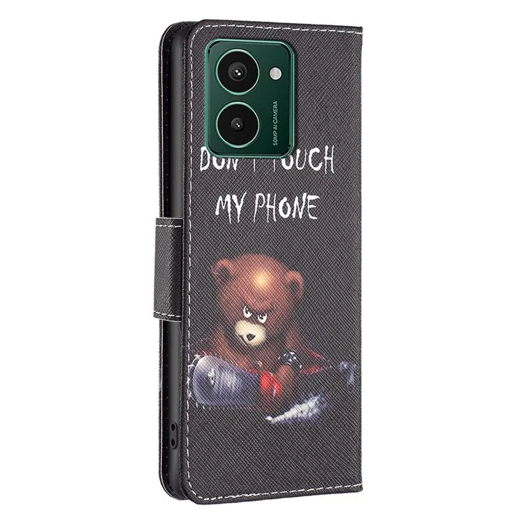 For HMD Pulse Pro Wallet Case Pattern Print Phone Leather Cover