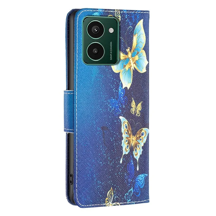 For HMD Pulse Pro Wallet Case Pattern Print Phone Leather Cover