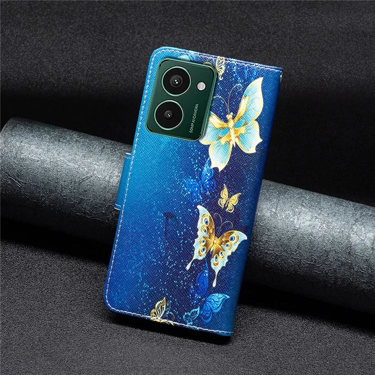 For HMD Pulse Pro Wallet Case Pattern Print Phone Leather Cover