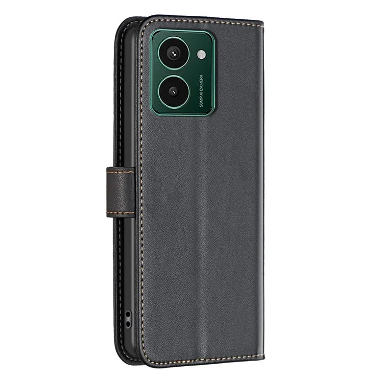 BINFEN COLOR BF17 For HMD Pulse+ Case PU Leather Wallet Cover Stand View