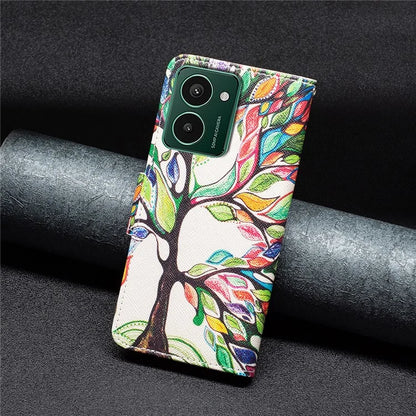 For HMD Pulse+ Case PU Leather Stand Flip Phone Cover Pattern Printing