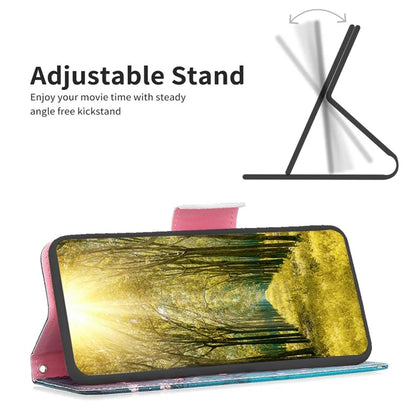 For HMD Pulse+ Case PU Leather Stand Flip Phone Cover Pattern Printing