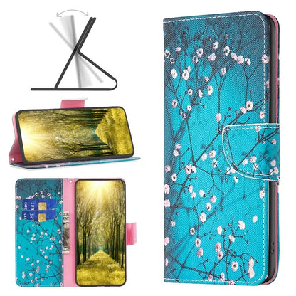 For HMD Pulse+ Case PU Leather Stand Flip Phone Cover Pattern Printing