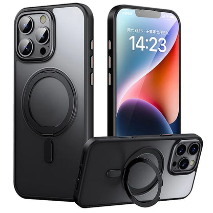 For iPhone 16 Pro Case Compatible with MagSafe Kickstand Hybrid Phone Cover