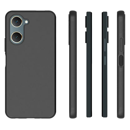 10Pcs  /  Pack for vivo Y28s 5G Case TPU Matte Finish Phone Protector - Black