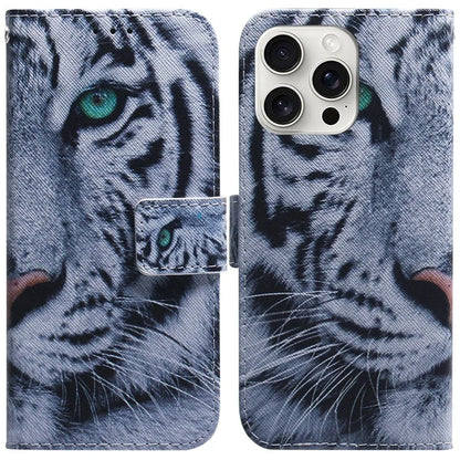 For iPhone 16 Pro Wallet Case Pattern Print Leather Phone Cover
