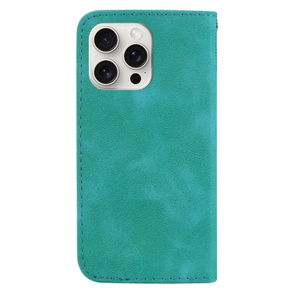 For iPhone 16 Pro Case 7-Shaped Pattern Leather Shockproof Phone Cover