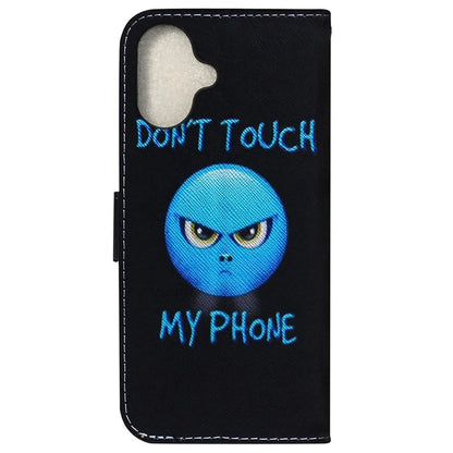 For iPhone 16 Plus Wallet Case Pattern Print Leather Phone Cover