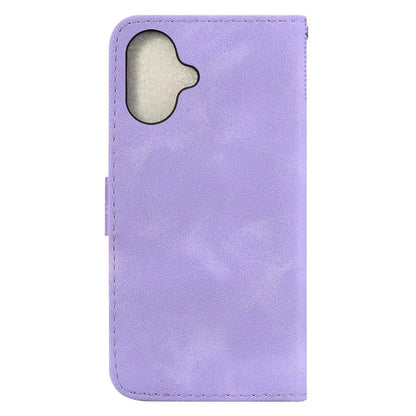 For iPhone 16 Plus Case 7-Shaped Pattern Leather Shockproof Phone Cover