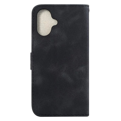 For iPhone 16 Plus Case 7-Shaped Pattern Leather Shockproof Phone Cover